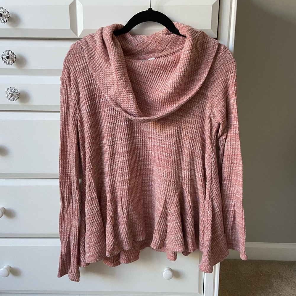 Anthropologie Cowl Neck Sweater